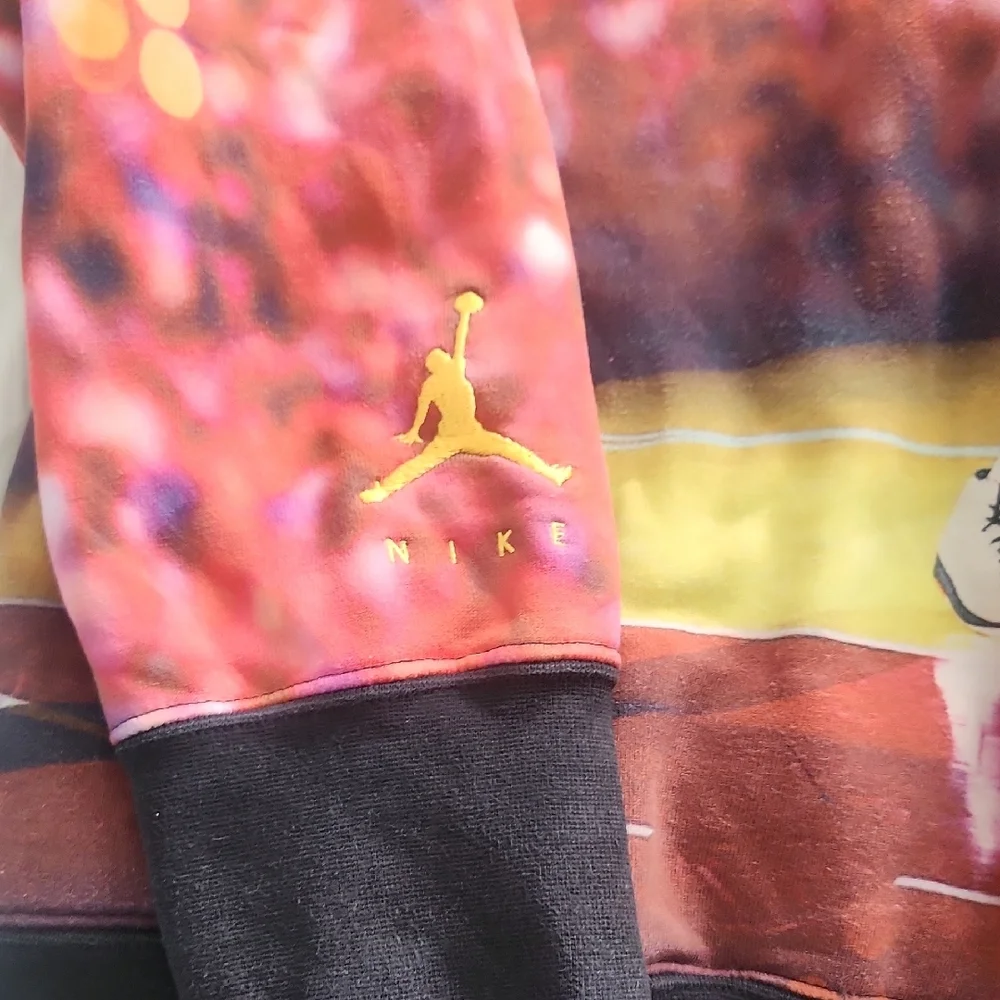 Jordan Basketball Print Hoodie - Picture 3 of 6